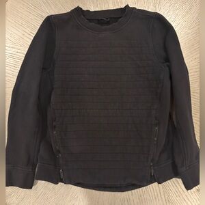 Women’s Lululemon Be True Crewneck sweatshirt with zipper sides